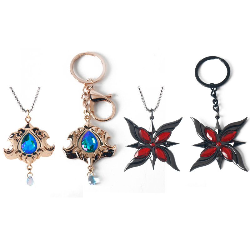 Anime Legering Nyckelringar Halsband
