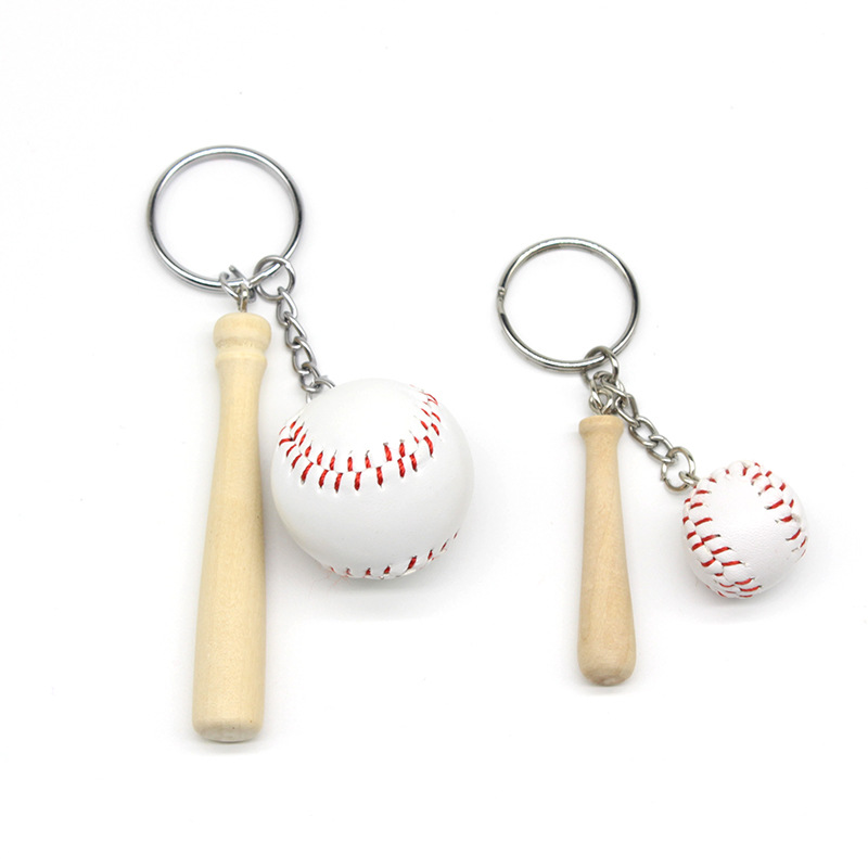 Baseballnyckelring
