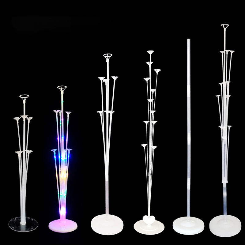 Biologiskt nedbrytbara stativ för hållare för ballongstavar