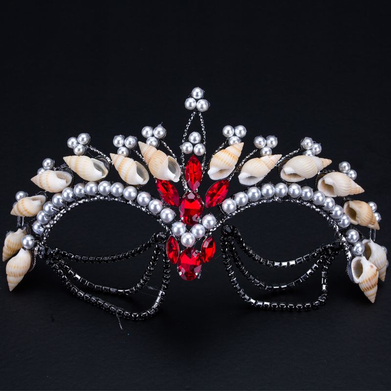 Rhinestone Crystal Fancy Maskerad ögonmask