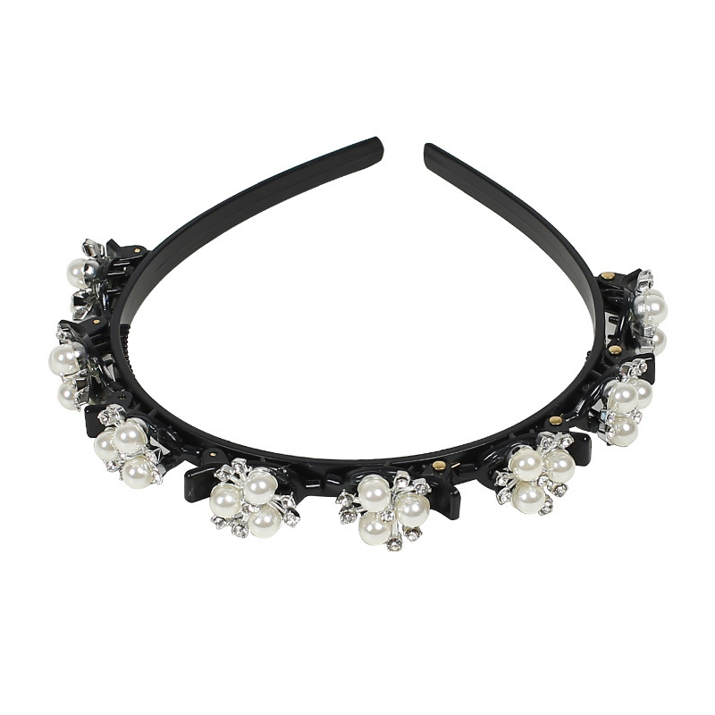 Diamond Pearl Make Up Bangs pannband