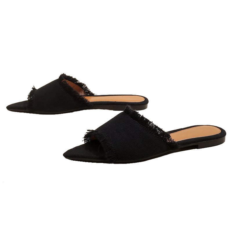 Modeplatta sandaler för kvinnor