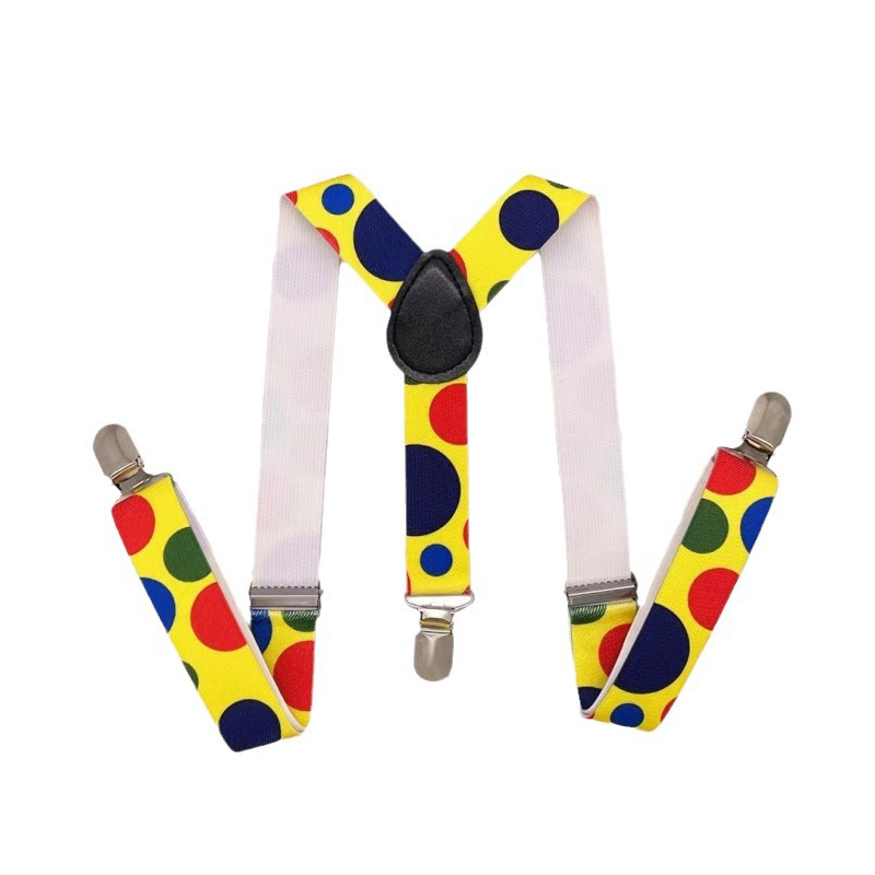 Festival Design Y Back Printing Suspenders