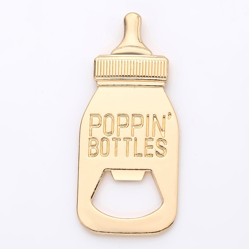 Gold Nursing Shape Bottle Beer Openers