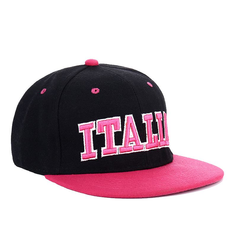 Gorras Hip Hop Flat Bill 6 Panel Sport Snapback Hat Keps