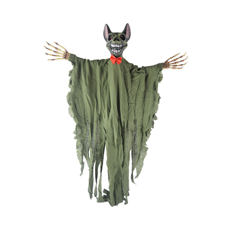 Halloween Animatronic induktion hängande spöke