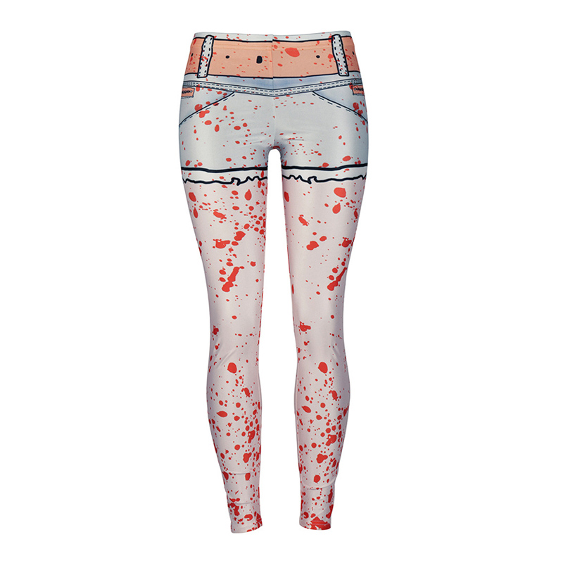 Halloween Kostym Leggins Sublimados Calcas Anpassade Leggings