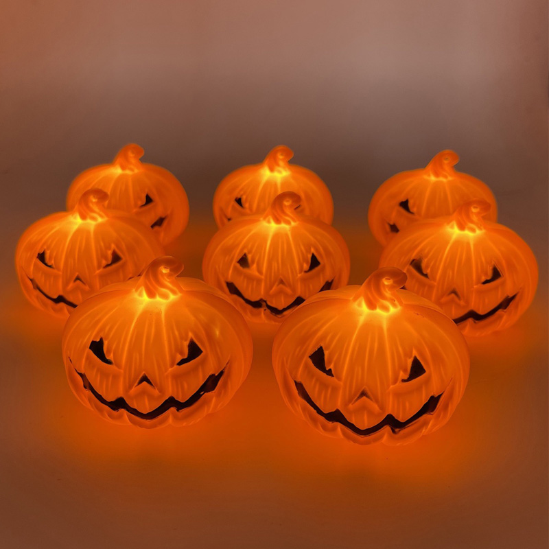 Halloween LED-pumpalykta