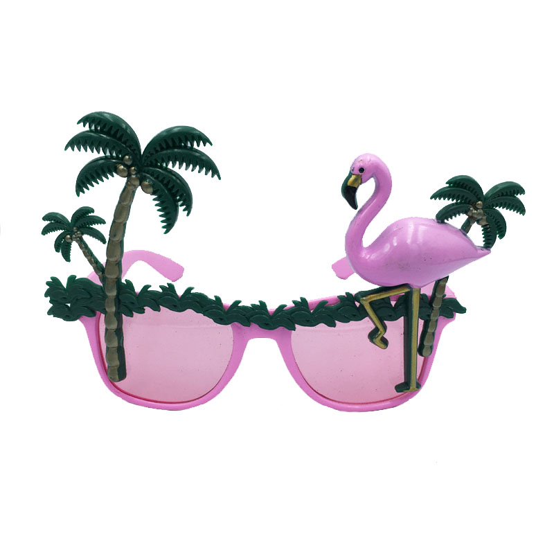 Hawaiian party flamingo glasögon