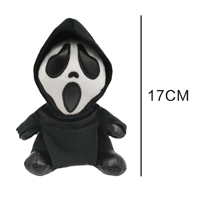 Hett säljande plyschleksak Grim Reaper Doll Grimace Doll Anime Ghostface Plysch