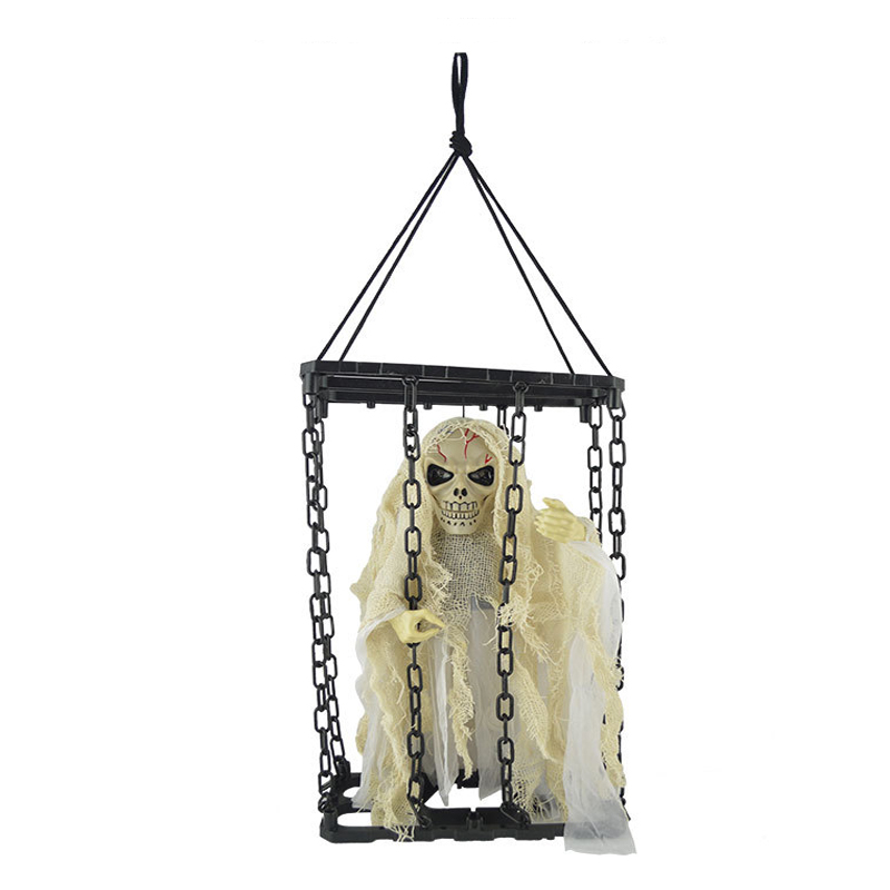 Led Halloween hängande spöke