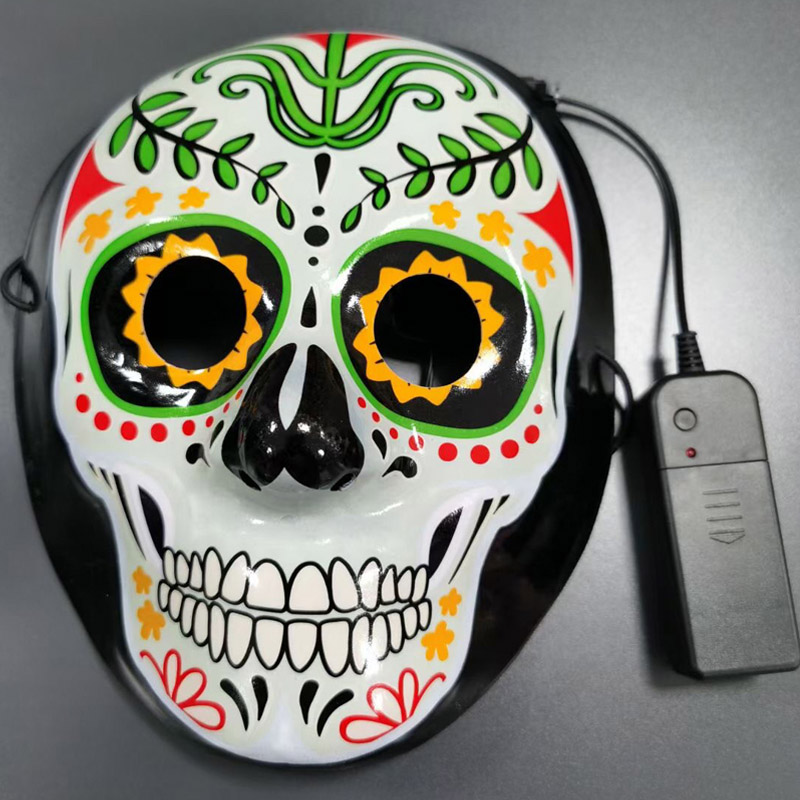 LED MASK Light Up Party Facemask