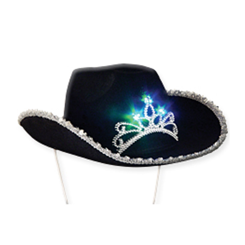 Lyser upp cowboyhatt