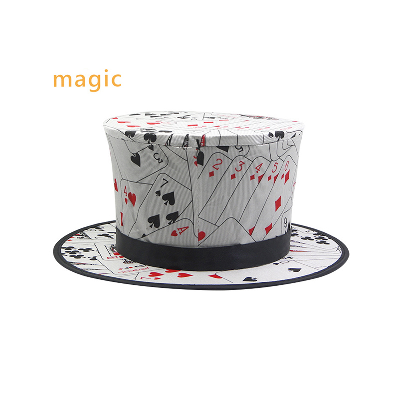 Magiska tricks fällbara topphatt