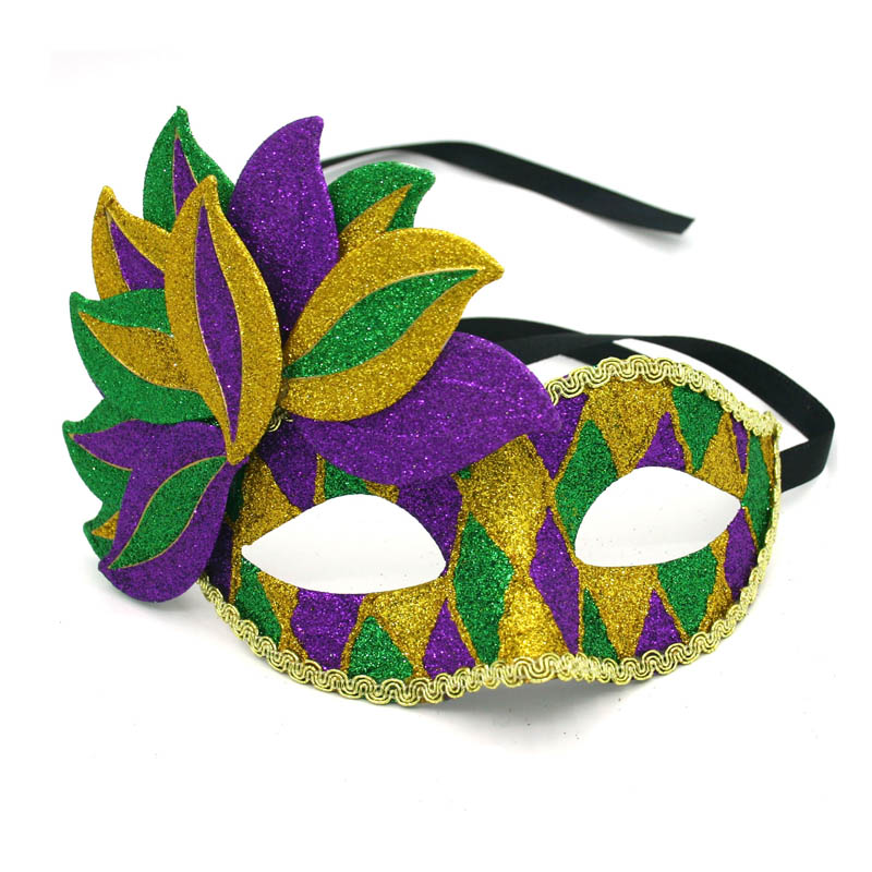 Mardi Gras Carnival Paljettmask