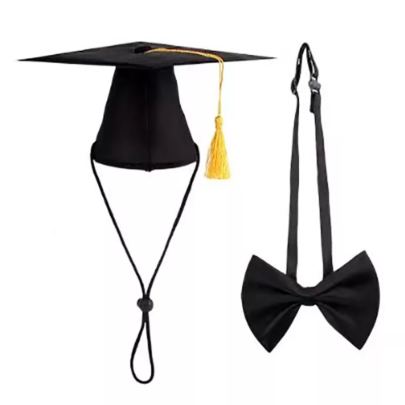 Mini Graduation Caps för husdjur