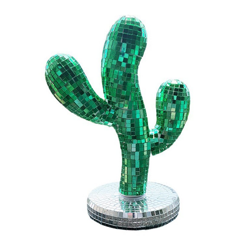 Spegeldekor Disco Ball Cactus