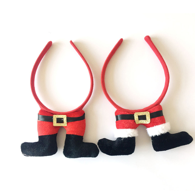 Party Hairbands Snowman Elf Legs pannband