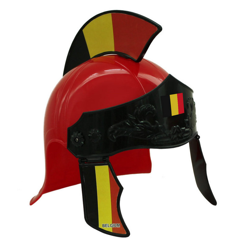 Plast Souvenir Riddare Hjälm Form Fotboll Fotboll Fan Hat
