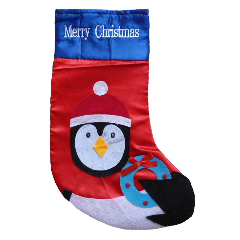 Santa julstrumpor för heminredning
