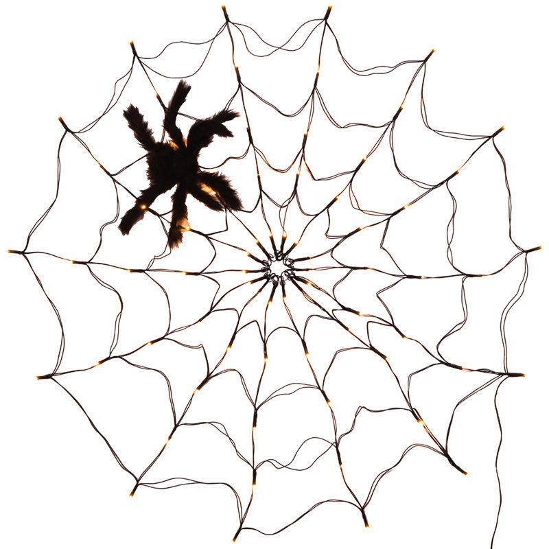 Spindelnät halloween dekoration