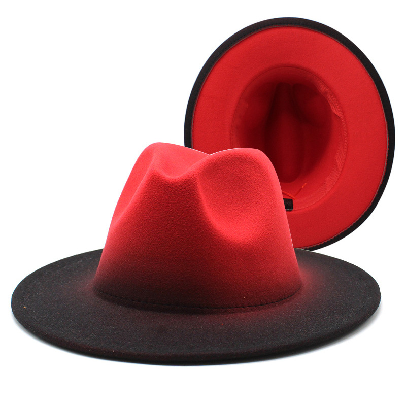 Snygga ull Fedora hattar för jazzentusiaster