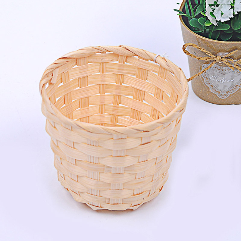 Diverse Organisera Hem Förvaring Bamboo Woven Basket