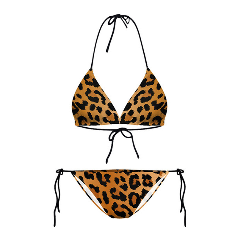 Baddräkt strandkläder thong bikini kvinna badkläder