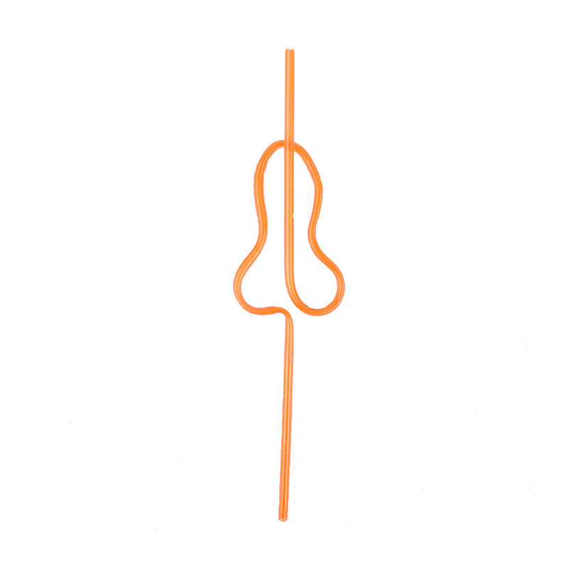 Swirly Loop Plastic Drinkning Sipping Straw