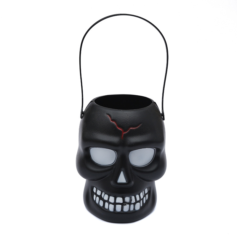 Trick eller behandla godis korg pumpa godis hink
