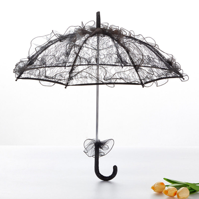 Parasoll parasoll i viktoriansk spets