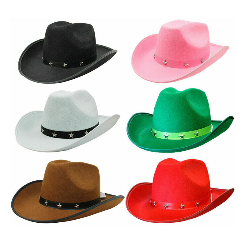Bred brim cowboy hatt