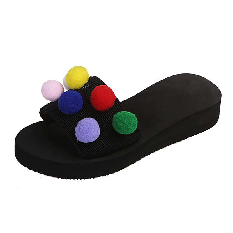 Kvinnor skor chic plus storlek utomhus strand tofflor